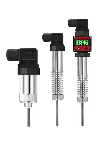 PT100 Temperature Sensor -50~ 200℃ 0-100℃ to 4-20mA 0-10V 0-5V RS485 m20*1.5 PT100 Temperature Signa