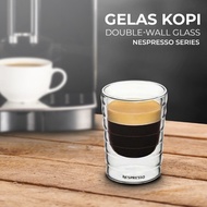 Espresso Coffee Cup Double Wall Glass