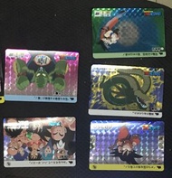 內容有價錢 Bandai 龍珠復刻萬變卡Dragonball card carddass vol 1 2號龜波悟空 6號神龍