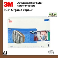 3M 6051 Organic Vapor Cartridge/ DOSH SIRIM Approved / OV Cartridge/ Painting Cartridge/ A1 / 6001 r