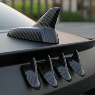 Shark Fin Car Antenna Style Decorative Cover Universal Fitment Non-Working  Penutup Hiasan Antena Ke
