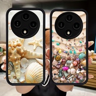 Q34 Beach Shell Soft Casing for Xiaomi Redmi A3X poco X7 C75 C61 X3 NFC A3 14C Pro 5G