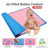 Baby Air Filled Rubber Cot Sheet Cotsheet Waterproof Mattress Protector/Alas Getah Tukar Lampin 宝宝防水床垫隔尿垫