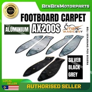 QJ MOTOR AX200S FOOTBOARD CARPET ALUMINIUM / FOOTFREST BAR (MAGIC BOY)