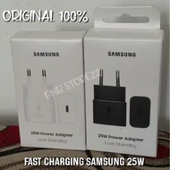 25W Adapter By Samsung A34 5G Original 100% Fast Charging 25 Watt Charger Adapter