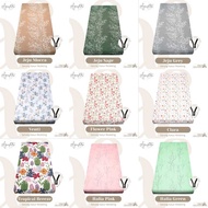 Zipper Foam Mattress Cover / Zipper Sheet 80x200x5 80x200x10 80x200x15 80x200x20 Flower Series