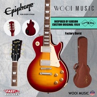 Epiphone Inspired by Gibson Custom Original 1959 Les Paul Standard Electric Guitar w/Hardshell Case 