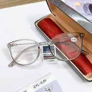 Presbyopia and presbyopia glasses for men and women, full rim, transparent, scratch-resistant, high-