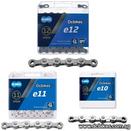 KMC 10 | 11 | 12 Speed Silver Chain + Missing Link For EBike