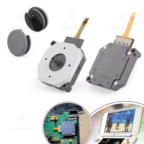 Joystick Replacement Part for New 3DS/New 3DS LL/New 3DS XL/New 2DS XL/New 2DS LL Thumbstick Grip Ca