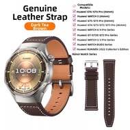 HANNUO | Leather Watch Band for Huawei Watch GT6/GT5/Ultimate/GT5/6 Pro/GT4/GT3 New Model