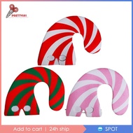 [Prettyia1] Christmas Candy Cane Hat Dress up Xmas Cap for Team Events Celebrations Home