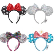 Mickey Headband Minnie Headband Amusement Park Same Style Photo Headwear Hairpin Adult Children Cart