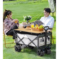 Outdoor trolley Wagon Beach camping trolley foldable trolleys cart Shopping Camping Cart tool Carts 