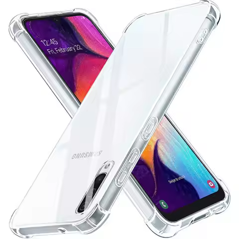 Phone Case For Samsung A50 A40 A70S A50S Shockproof Case For Samsung Galaxy A30s A20 A10 Transparent