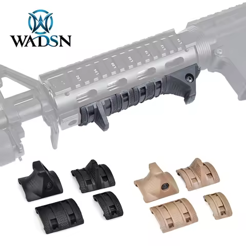 WADSN Airsoft EMagpul Hand Stop Kit 4PCSpack Handguard Picatinny Rail Cover For Tactical AK AR15 M4 