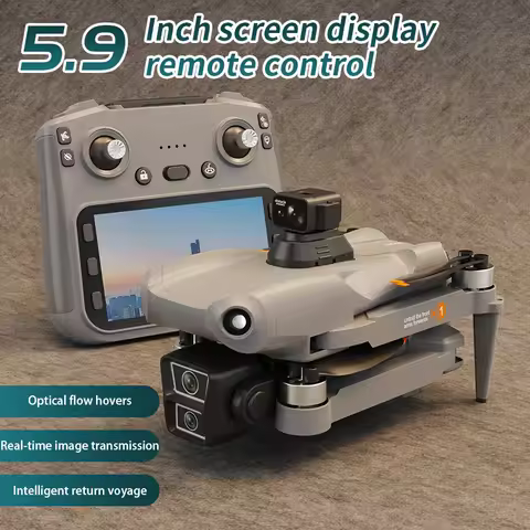 Advanced L300 4K GPS Drone with Touch Screen, 5G WIFI, Dual Camera, 360° Avoidance, Brushless Motor 