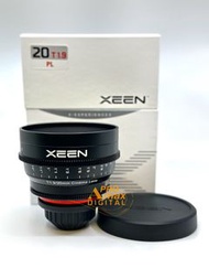 全新現貨✅ Xeen 20mm T1.9 Cinema Lens for Sony E Mount / PL Mount Cine 4K 電影鏡頭 Samyang Rokinon Feet (Ft) 尺(水貨) Brand New