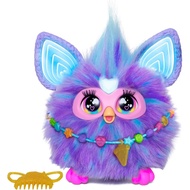 FURBY Purple, 15 Fashion Accessories, Interactive Plush Toys for 6 Years Old Girls & Boys