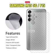 New Garskin Carbon For SAMSUNG M15 5G | SAMSUNG F15 5G Premium Skin Carbon Back Body Protector for M
