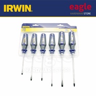 Irwin 1864830 6 Pcs Slotted & Phillips Pro Comfort Screwdriver Sets