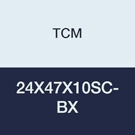 TCM 24X47X10SC-BX NBR (Buna Rubber)/Carbon Steel Oil Seal, SC Type, 0.945" x 1.850" x 0.394"