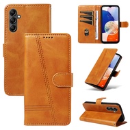 Ốp điện thoại cho Samsung Ốp Nắp gập Có Khe Cắm Thẻ Ví da từ tính Galaxy M55 M35 M15 M62 M54 M32 M22