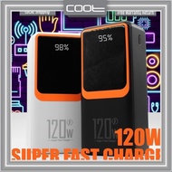 Powerbank 120000mAh/150000mAh 120W Super Fast Charge With 4 Cable Power Bank LED Display Big Battery