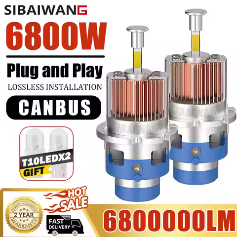 D1S LED Light Canbus for car 4800W Automobile D3S led Headlight D2S D4S Led Headlamp D5S D8S D1R D3R