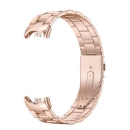 สแตนเลสสตีลโลหะสายนาฬิกา For Xiaomi Smart Band 10 สาย NFC Metal Stainless Steel For Xiaomi Mi Band 9