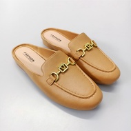 Azgalery SPT-39 Sepatu Sandal Selop Wanita Kasual Slip On Flat Nyaman Santai Empuk PVC Trendy COD