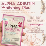 BINTANGKIA ALPHA ARBUTIN WHITENING 3 Plus POWDER KAPSUL PEMUTIH BADAN