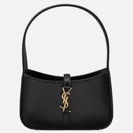 99新！YSL HOBO | Saint Laurent 聖羅蘭 LE 5 À 7 Mini 黑色牛皮 手袋手提包 單肩包