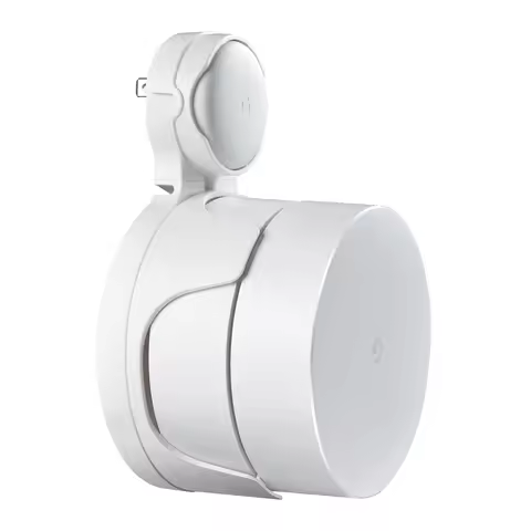 Outlet Wall Mount for Google Mesh WiFi System(2020 Model,Round US Plug/EU Plug),White