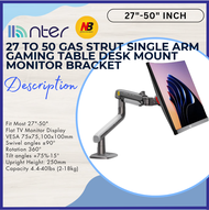 Flat Ultrawide Curved Gaming Monitor Table Desk Bracket 27-50 27 32 36 40 43 47 50 Inch Ergonomic Cl