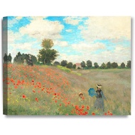 Poppies At Argenteuil 1873 Claude Monet Art Reproduction Giclee Canvas Prints Wall Art For Home Deco