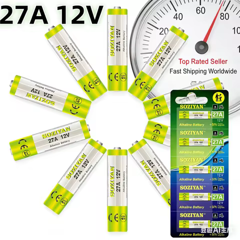 Premium 12V G27A A27 MN27 Alkaline Battery Pack, High-Performance & Wide Compatibility for Car Key F