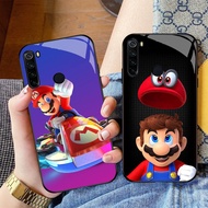 CK-98 Super Mario HD Glass Casing for Xiaomi Redmi 8 8A 9 Note 8 10 Pro Lite