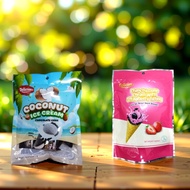 🍦 Delicies Crunchy Ice Cream Cone Snacks | Coconut Chocolate & Strawberry Cream
