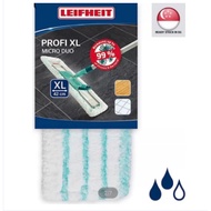 🚚 SG Ready Stock 🚚 Leifheit mop replacement 42 cm Germany 55126 55076 Wiper Cover Profi Micro Duo XL 42 mop cloth Cotton