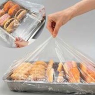 500pcs Elastic Food Covers With Preservation Bags, Suitable For A+B Size Trays, Size Less Than 70cm/