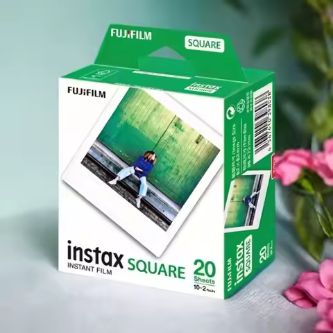 Fujifilm Instax Square White Edge Classic Films Photo Paper 10 20 80 100 Sheets for Instax SQ1 SQ6 S