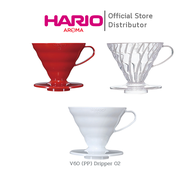 ดริปเปอร์ Hario 02 พลาสติก V60 Coffee Dripper (VD-02R/039) (VD-02T/040) (VD-02W/041)