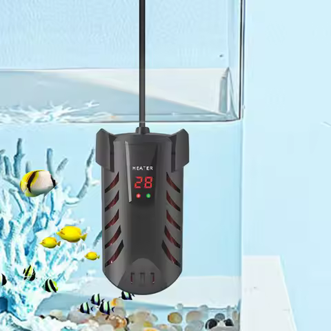 Submersible Fish Tank Heater Digital Display Fish Tank Thermostat Fish Tank Explosion-Proof Heating