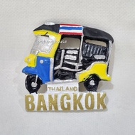 Fridge Magnet Refrigerator Souvenir Bangkok Thailand Tuktuk