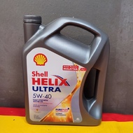 Shell Helix Ultra 5W-40 (4L) Lubricant Oil - Minyak Hitam Kereta