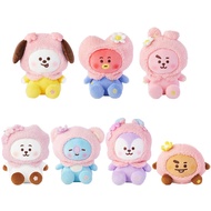 BTS BT21 Spring Day Series Plush Doll Stuffed Toys Cooky Koya RJ Mini Plush Keychains Bag Pendant Ki