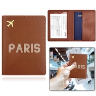 Passport Cover Card Slot Passport Holder Travel Case Wallet Document Bag Sarung Pasport ID Card Pock
