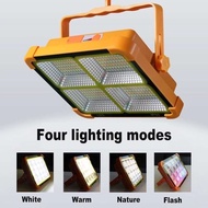 200 watts LED Solar Flood Light 4 modes Rechargeable battery Outdoor Camping work light