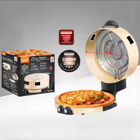 UK/AU Plug Home Arabian Bread Machine Pizza Oven Bread Makers 2200W Home Appliance Grill Steak Machi